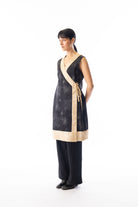 Black cotton trousers