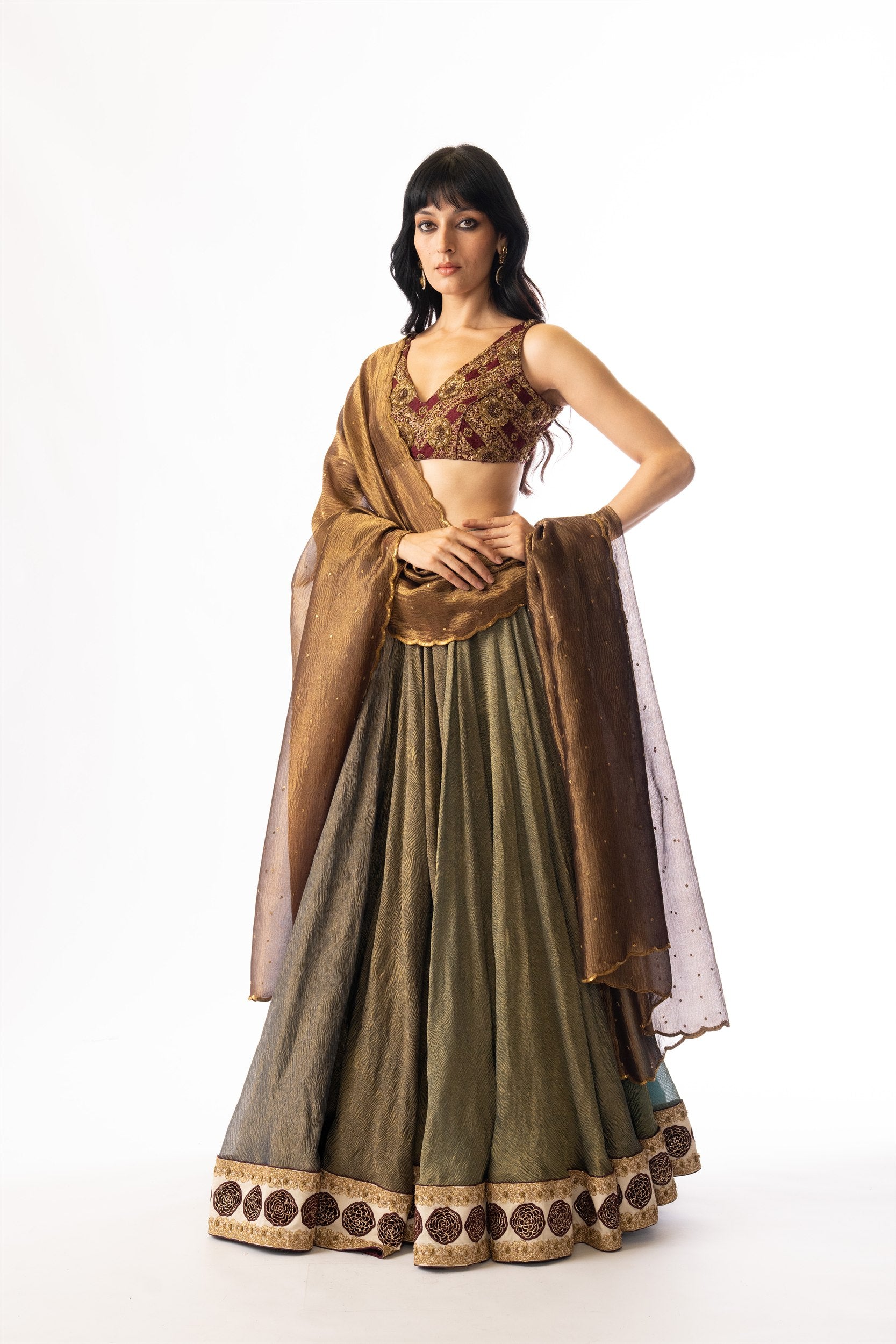 Nilofer lehenga set, frame 7